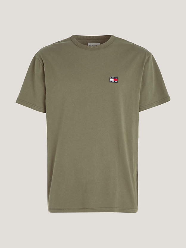 Badge Classic Fit T-Shirt | Green | Tommy Hilfiger