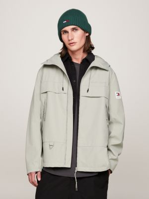 Packable Zip-Thru Recycled Waterproof Chicago Windbreaker Hilfiger Tommy | | Green