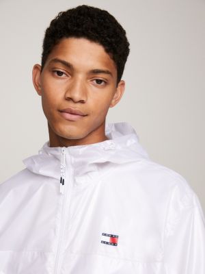 Tommy on sale white windbreaker