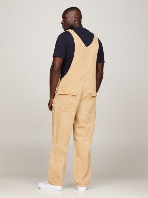 Beige store dungarees mens