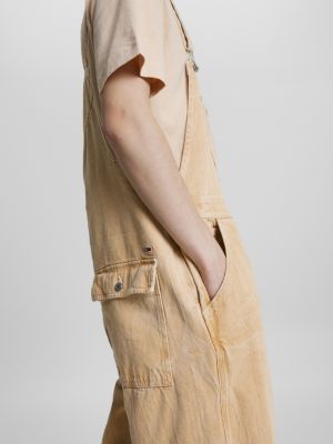 Tommy jeans clearance corduroy dungaree overall