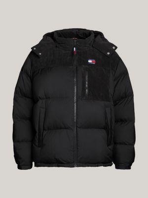 Plus Cord Recycled Down Alaska Puffer | Black | Tommy Hilfiger