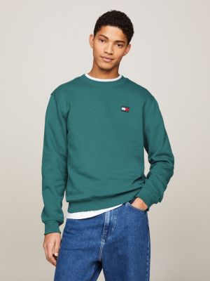 Tommy hilfiger store badge crew sweatshirt