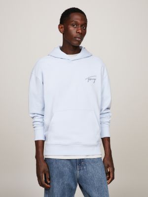 Tommy Hilfiger LOGO HOODY - Sweat à capuche - mystic lake/bleu pétrole 