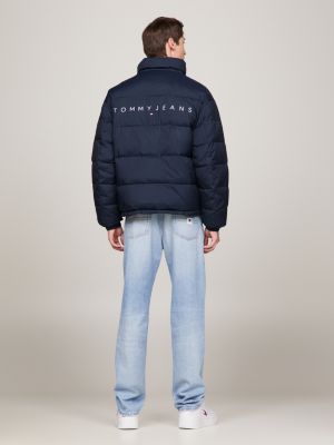 Tommy denim store jacket back logo