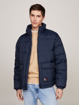 Men's classic hooded hotsell puffer jacket tommy hilfiger