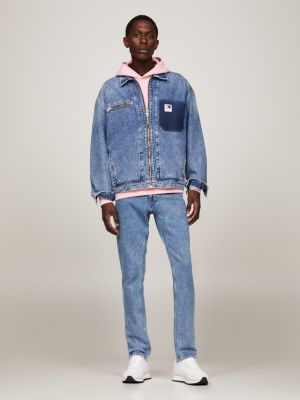 Tommy jeans oversized on sale denim jacket