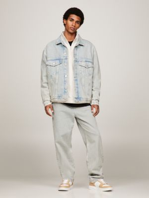 Aiden Oversized Trucker Jacket | Denim | Tommy Hilfiger