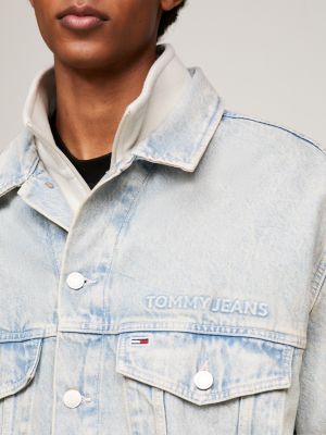 Aiden Oversized Trucker Jacket | Denim | Tommy Hilfiger