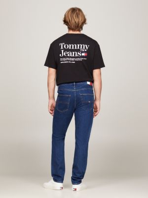 Tommy Jeans Dad Jean Regular Tapered Μen's Jeans Blue DM0DM13136-1BK32