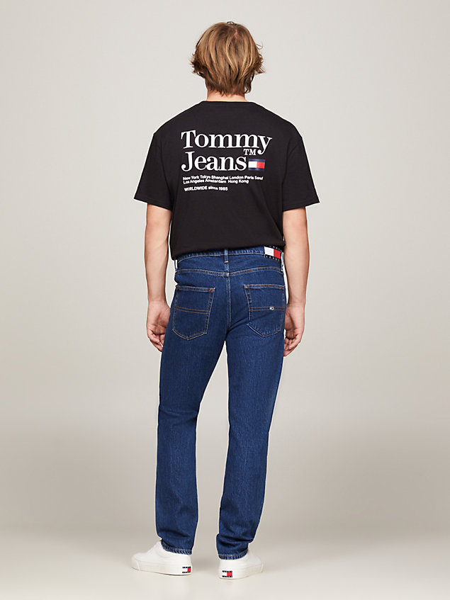 denim dad regular tapered jeans voor heren - tommy jeans