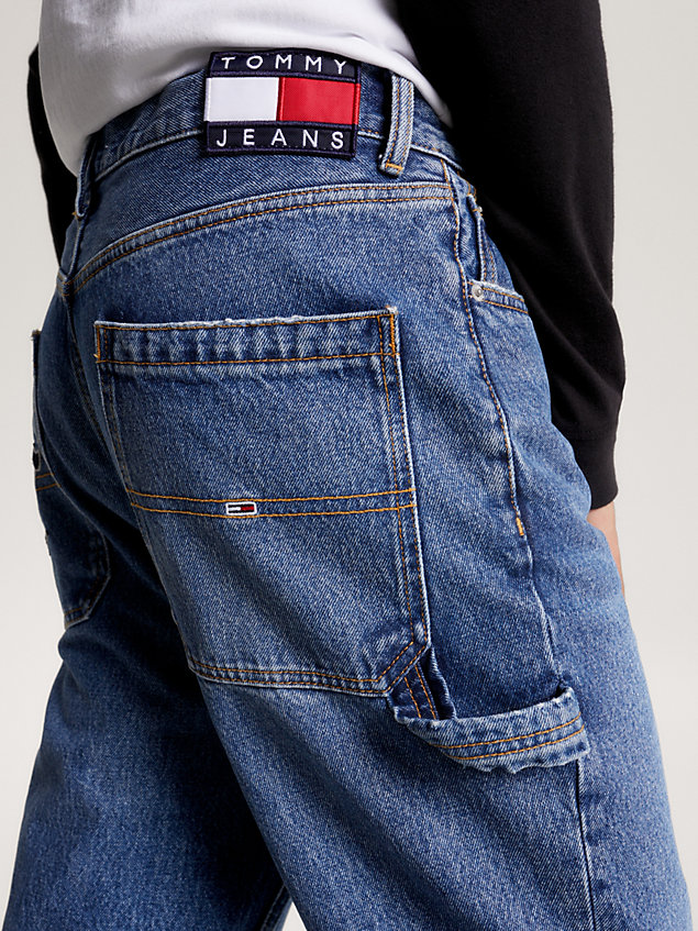 denim recycled baggy fit jeans for men tommy jeans
