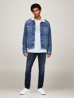 denim austin slim tapered jeans für herren - tommy jeans