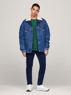 denim austin tapered slim jeans für herren - tommy jeans