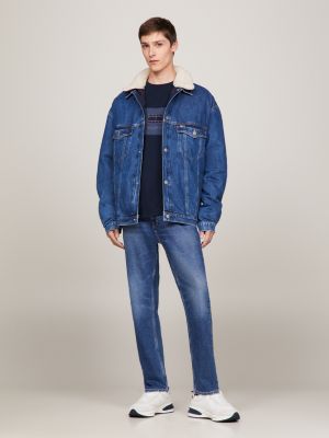 Dad Regular Tapered Faded Jeans, Denim