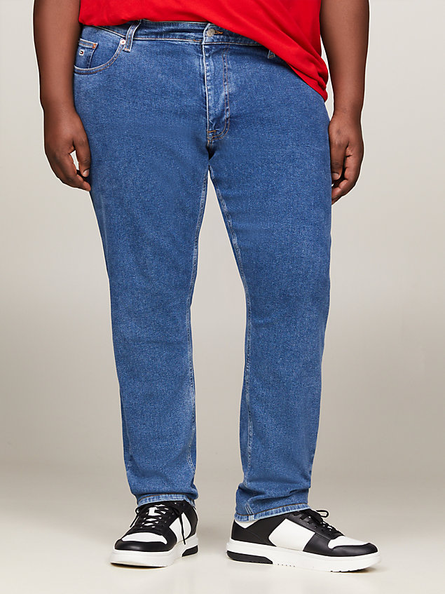 jean slim scanton plus denim pour hommes tommy jeans