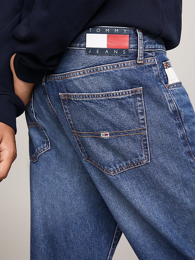denim archive isaac relaxed tapered jeans for men tommy jeans