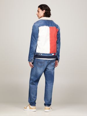 Tommy hilfiger sherpa jean hot sale jacket