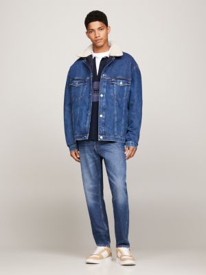 Aiden Removable Sherpa Lining Trucker Jacket | Denim | Tommy Hilfiger