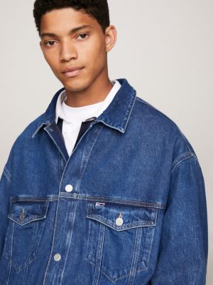 Tommy sherpa clearance denim jacket