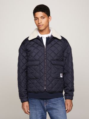 Aiden Removable Sherpa Lining Trucker Jacket | Denim | Tommy Hilfiger