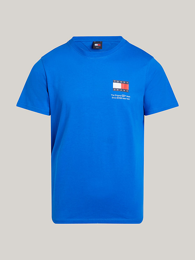 T-shirt Essential slim fit con logo | Blu | Tommy Hilfiger