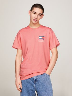 | Hilfiger Logo Slim Tommy Fit | Essential T-Shirt Pink
