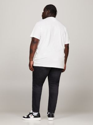 Essential Slim Fit Logo Graphic T-Shirt | White | Tommy Hilfiger