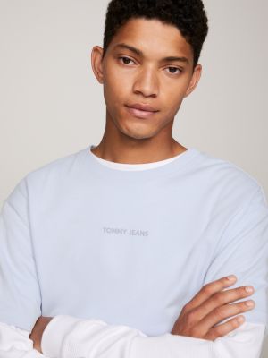 Tommy jeans white online crew neck