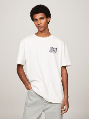 White T-Shirts for Men | Tommy Hilfiger® UK