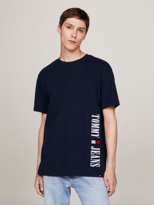 Archive Logo Brushed Jersey T-Shirt, Blue