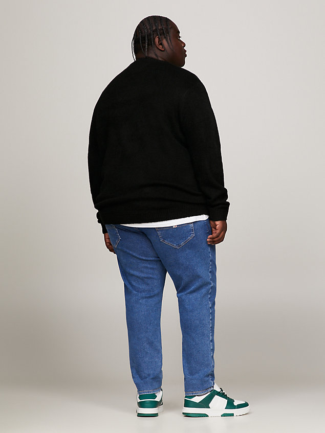 black classics trui met logo voor heren - tommy jeans