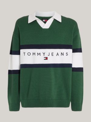 Tommy jeans on sale rugby jumper