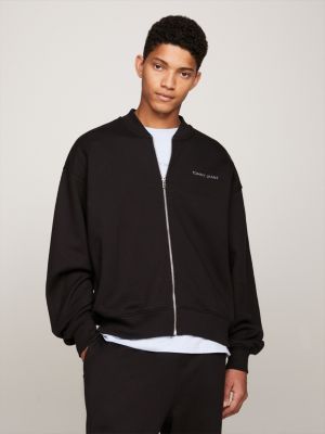 Water-Resistant Zip Bomber Jacket