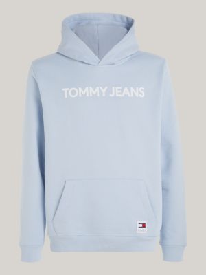 Tommy jeans corp on sale logo pullover hoodie