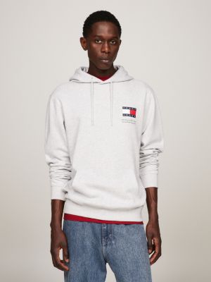 ESSENTIAL LOGO MEN'S GREY HOODIE