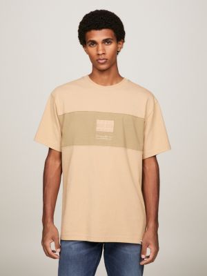 tommy jeans tjm entry collegiate tee, VolcanmtShops