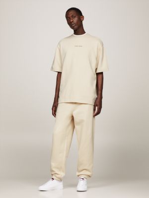 Classics Oversized Fit Terry T-Shirt | Beige | Tommy Hilfiger