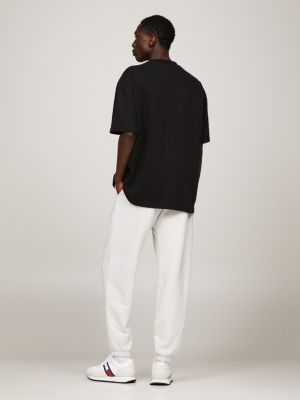 Classics Oversized Fit Terry T-Shirt | Black | Tommy Hilfiger