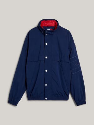 Tommy Hilfiger Chaqueta de ajuste relajado para mujer Azul marino Poliéster  ref.1124773 - Joli Closet