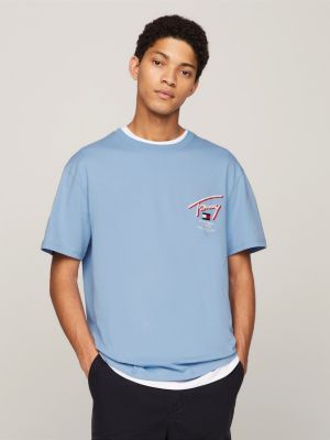 Camiseta Tommy Jeans Masculina Preta Signature - Loja Battisti