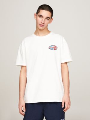 White T-Shirts for Men | Tommy Hilfiger® UK