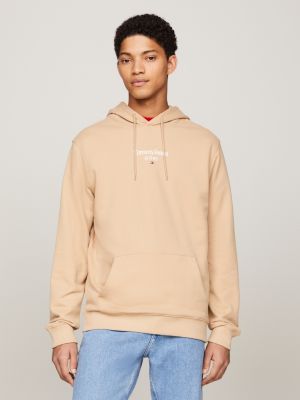 Logo Embroidery Regular Fit Hoody | Yellow | Tommy Hilfiger