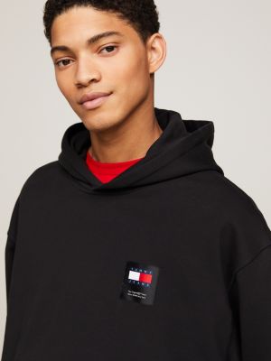 Classics Back Logo Boxy Fit Hoody | Black | Tommy Hilfiger