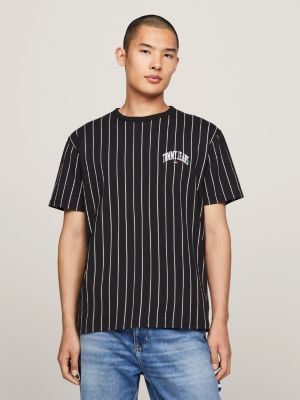 Tommy jeans collegiate stripe 2024 tee