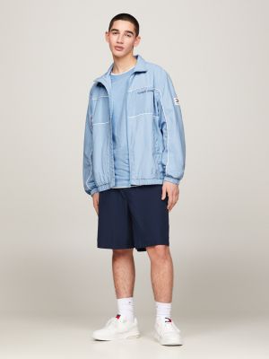 Essential Piping High Neck Jacket | Blue | Tommy Hilfiger