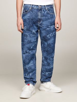 Blau Frottee Hilfiger Bademantel aus Tommy | |