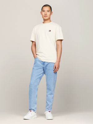 denim isaac relaxed tapered jeans für herren - tommy jeans