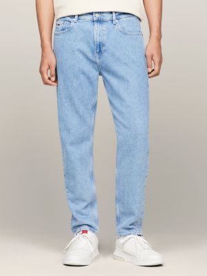 Relaxed Tapered Jeans - Denim blue - Men