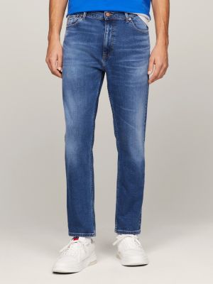 Tommy Jeans Dad Jean Regular Tapered Μen's Jeans Blue DM0DM13136-1BK32